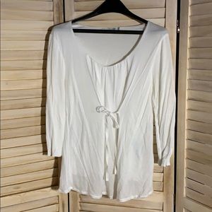 Boden tie front shirt